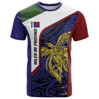 Personalised PNG Milne Bay Province T Shirt Bird of Paradise Tattoo Flag Motif - Polynesian Pride