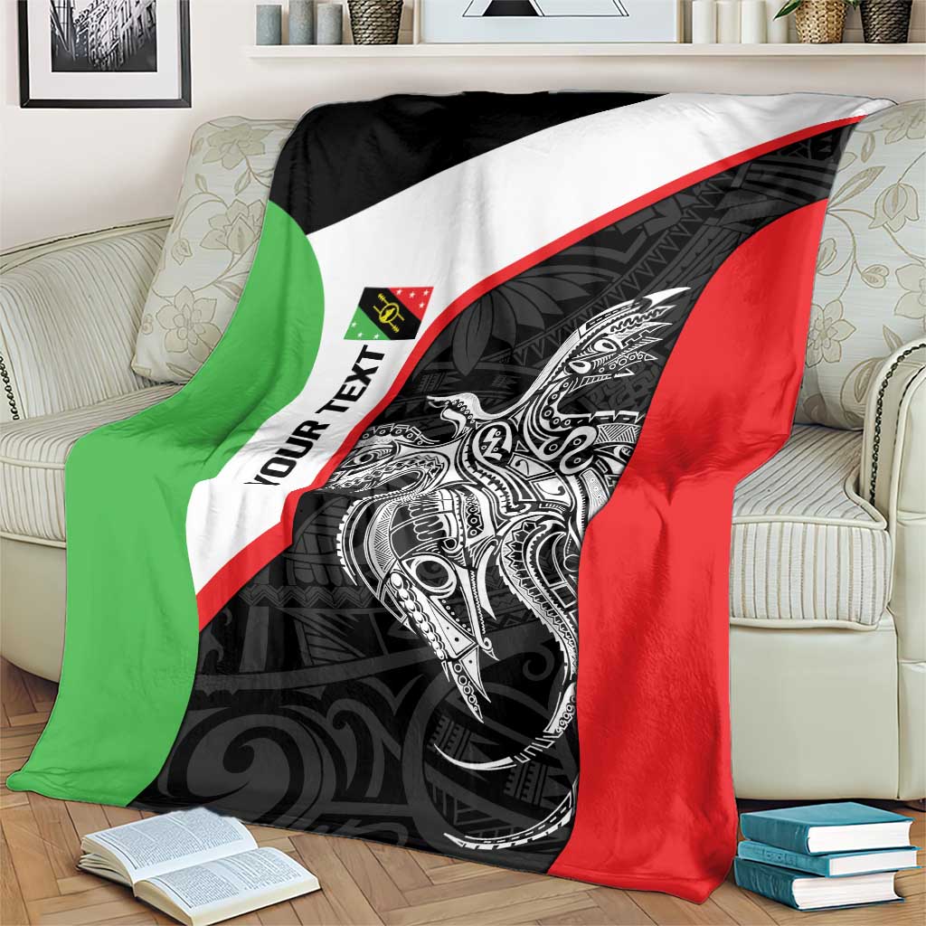 Personalised PNG Southern Highlands Province Blanket Bird of Paradise Tattoo Flag Motif - Polynesian Pride