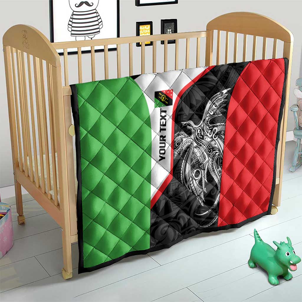 Personalised PNG Southern Highlands Province Quilt Bird of Paradise Tattoo Flag Motif - Polynesian Pride