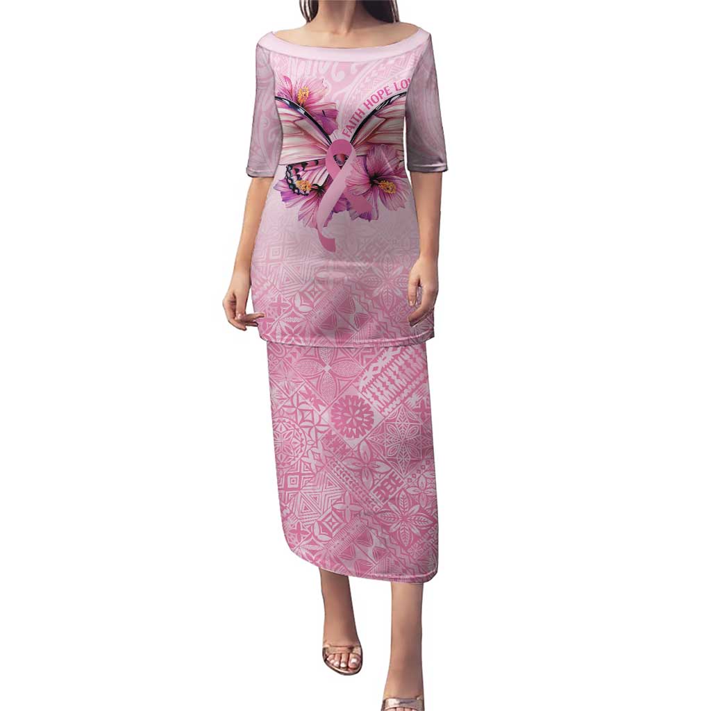 Faith Hope Love Butterfly Ribbon Personalised Puletasi