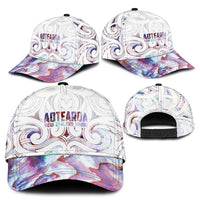 New Zealand Aotearoa Classic Cap Pink Maori Papua Shell Indigenous - Polynesian Pride
