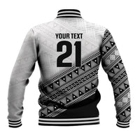 2026 Autumn Rugby Nations Fiji Custom Baseball Jacket Fijian Tapa Tribal Lauhala Inspired LT9 - Polynesian Pride