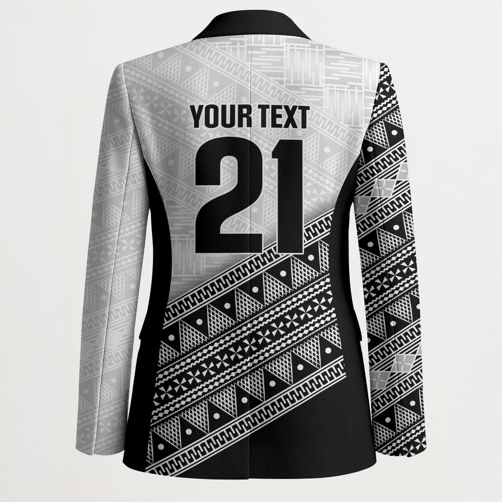 2026 Autumn Rugby Nations Fiji Custom Blazer Fijian Tapa Tribal Lauhala Inspired LT9 - Polynesian Pride