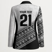 2026 Autumn Rugby Nations Fiji Custom Blazer Fijian Tapa Tribal Lauhala Inspired LT9 - Polynesian Pride