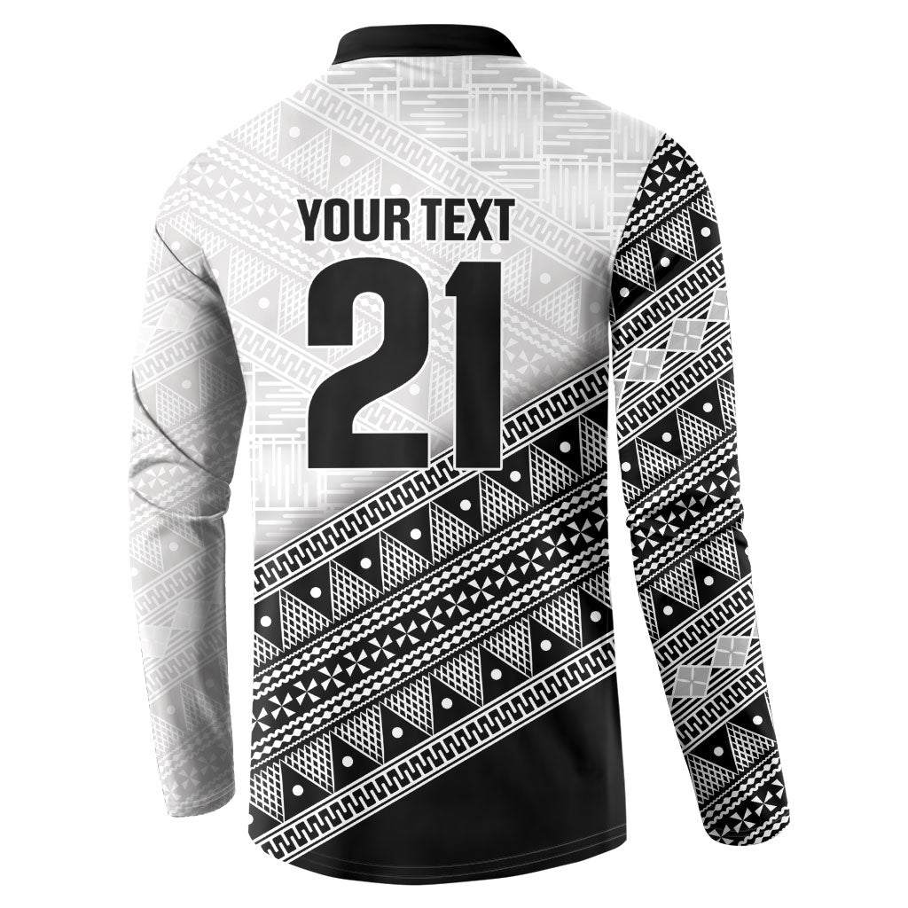2026 Autumn Rugby Nations Fiji Custom Button Sweatshirt Fijian Tapa Tribal Lauhala Inspired LT9 - Polynesian Pride