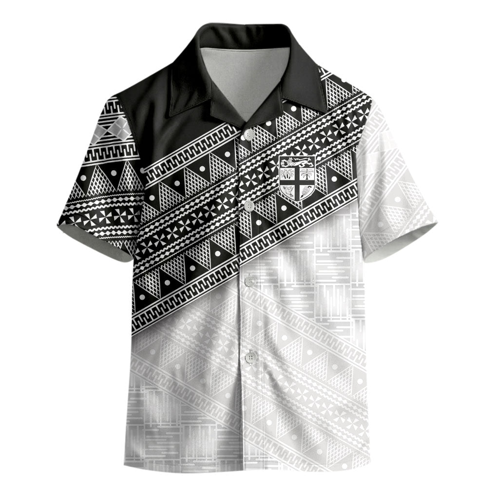 2026 Autumn Rugby Nations Fiji Custom Kid Hawaiian Shirt Fijian Tapa Tribal Lauhala Inspired LT9 - Polynesian Pride