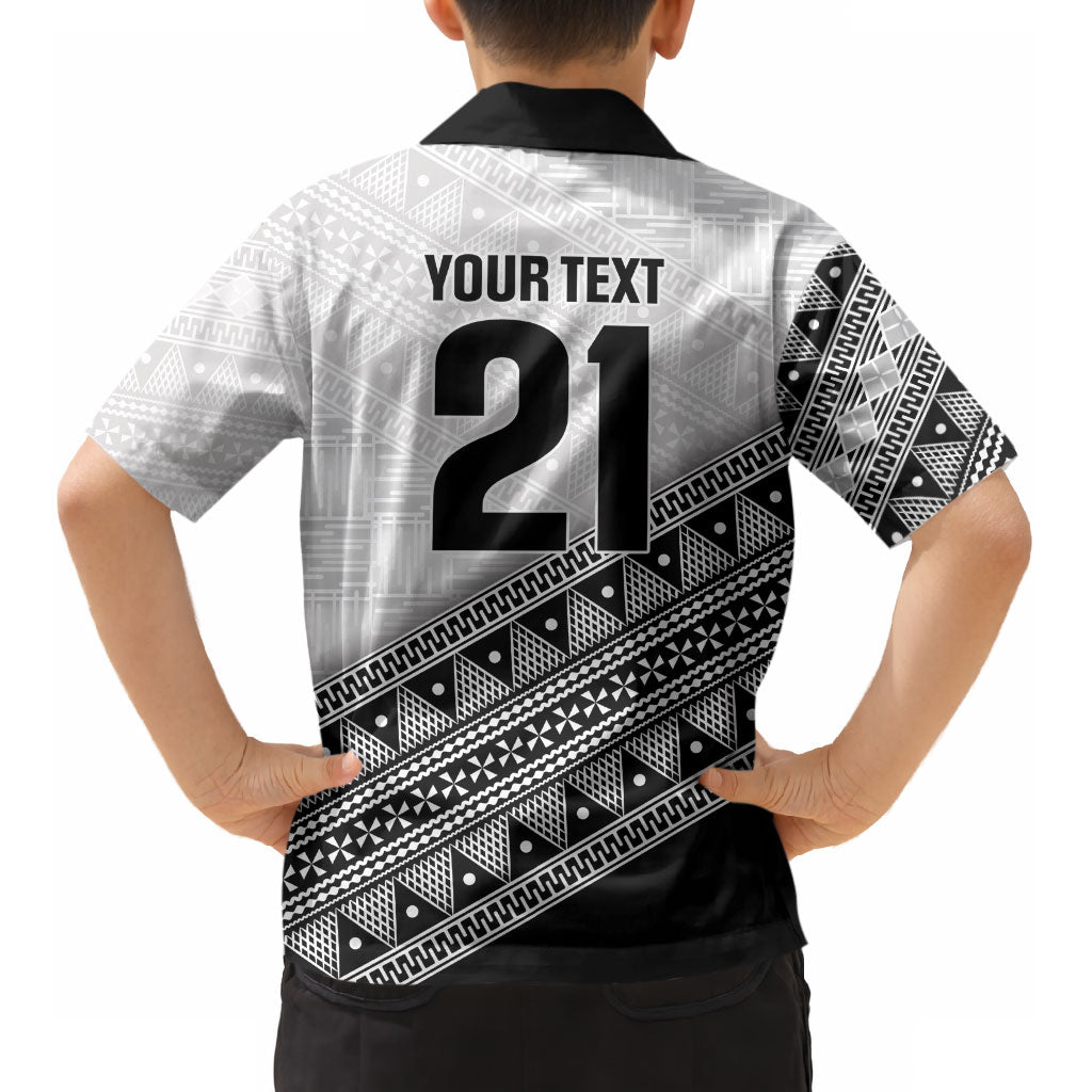 2026 Autumn Rugby Nations Fiji Custom Kid Hawaiian Shirt Fijian Tapa Tribal Lauhala Inspired LT9 - Polynesian Pride