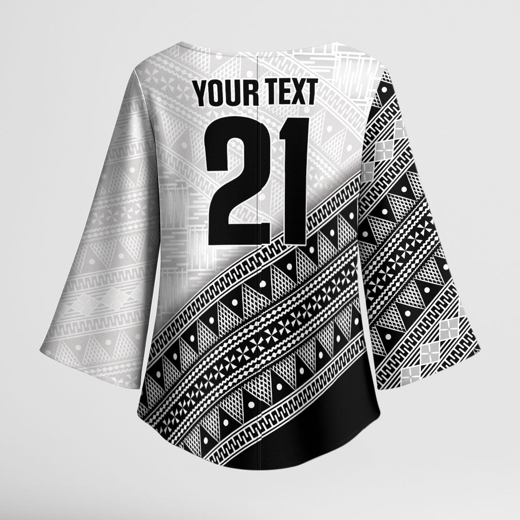 2026 Autumn Rugby Nations Fiji Custom Kimono Sleeve Blouse Fijian Tapa Tribal Lauhala Inspired LT9 - Polynesian Pride
