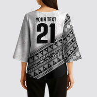 2026 Autumn Rugby Nations Fiji Custom Kimono Sleeve Blouse Fijian Tapa Tribal Lauhala Inspired LT9 - Polynesian Pride