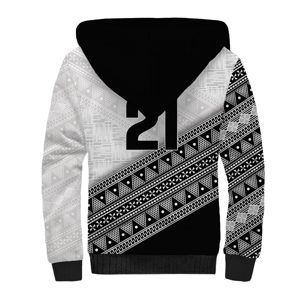 2026 Autumn Rugby Nations Fiji Custom Sherpa Hoodie Fijian Tapa Tribal Lauhala Inspired LT9 - Polynesian Pride