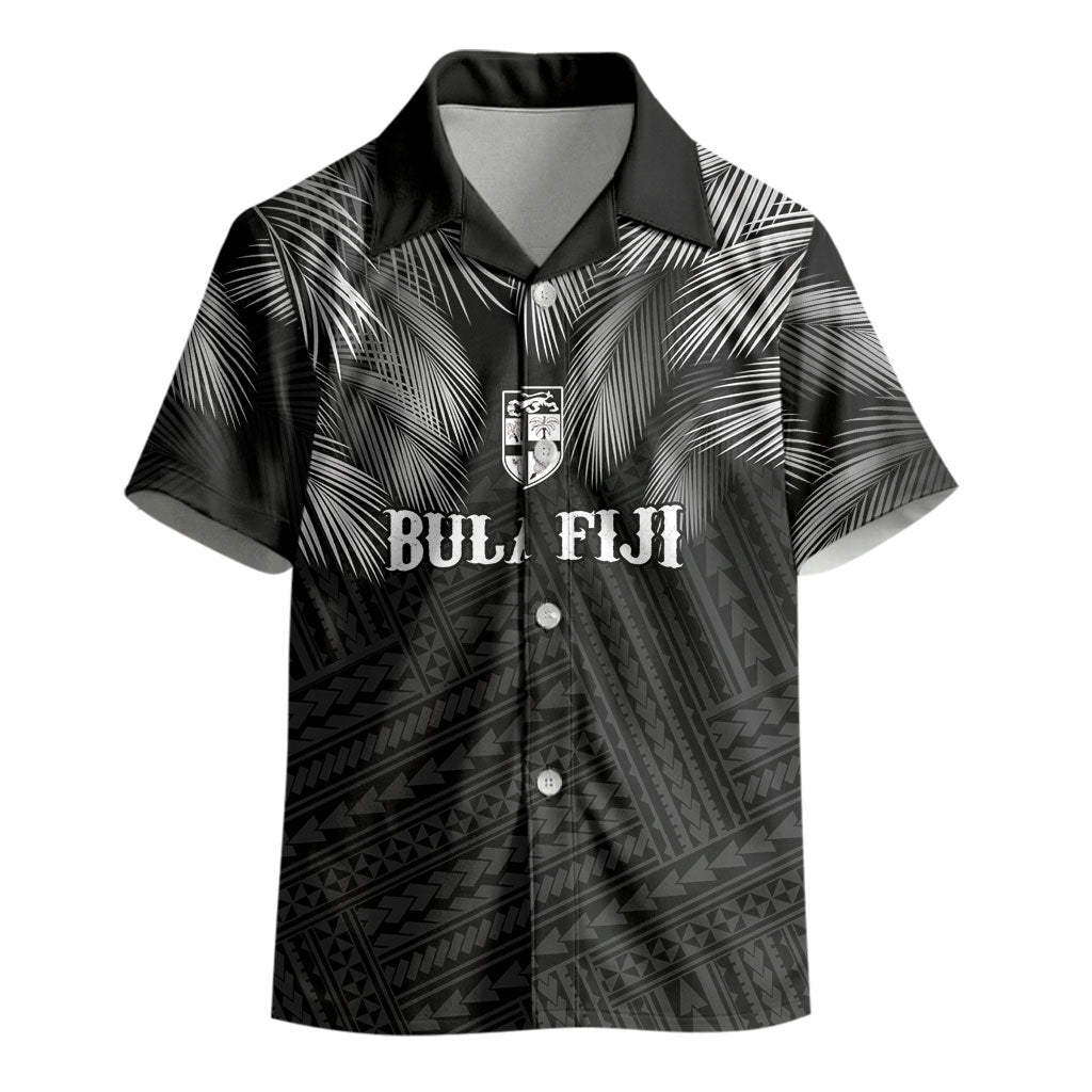 2026 Autumn Rugby Nations Fiji Custom Kid Hawaiian Shirt Fijian Palm Leaf Tapa Tribal Inspired LT9 - Polynesian Pride