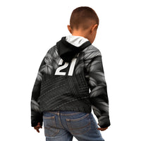 2026 Autumn Rugby Nations Fiji Custom Kid Hoodie Fijian Palm Leaf Tapa Tribal Inspired LT9 - Polynesian Pride