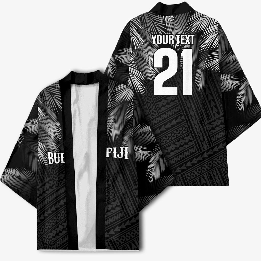 2026 Autumn Rugby Nations Fiji Custom Kimono Fijian Palm Leaf Tapa Tribal Inspired LT9 - Polynesian Pride