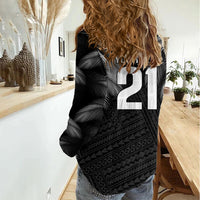 2026 Autumn Rugby Nations Fiji Custom Women Casual Shirt Fijian Palm Leaf Tapa Tribal Inspired LT9 - Polynesian Pride