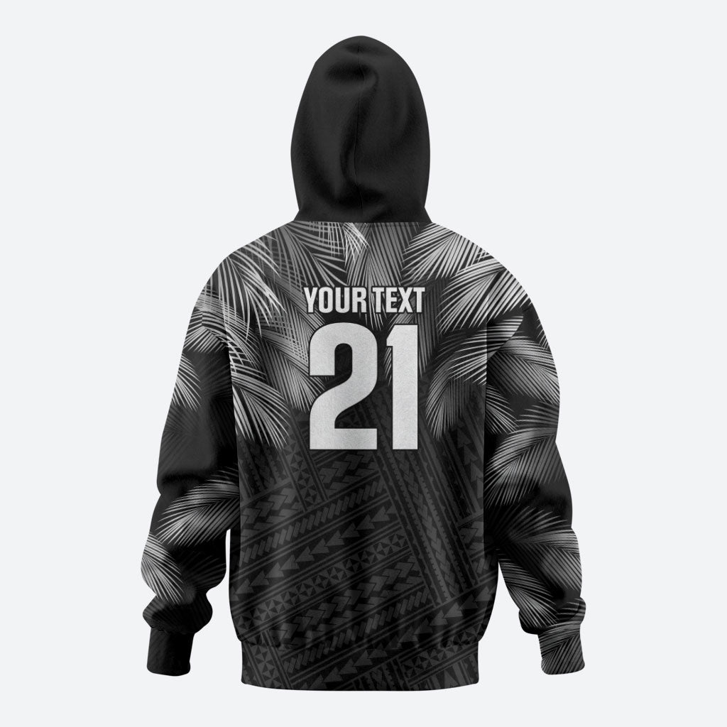 2026 Autumn Rugby Nations Fiji Custom Zip Hoodie Fijian Palm Leaf Tapa Tribal Inspired LT9 - Polynesian Pride
