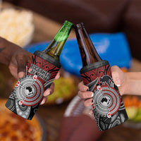 Aotearoa and Australia 4 in 1 Can Cooler Tumbler New Zealand Honour The Treaty Ake!Ake!Ake!