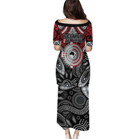 Aotearoa and Australia Puletasi New Zealand Honour The Treaty Ake!Ake!Ake!