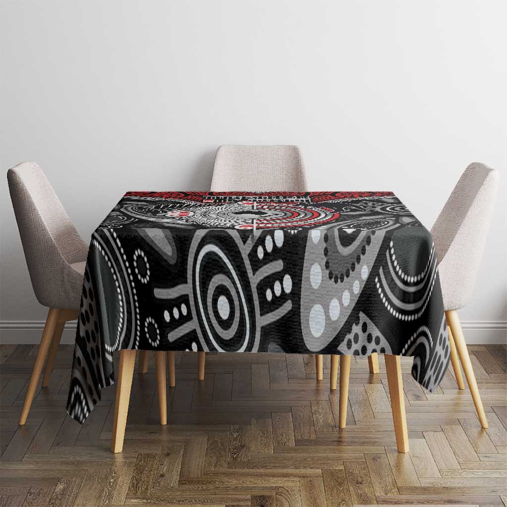 Aotearoa and Australia Tablecloth New Zealand Honour The Treaty Ake!Ake!Ake!