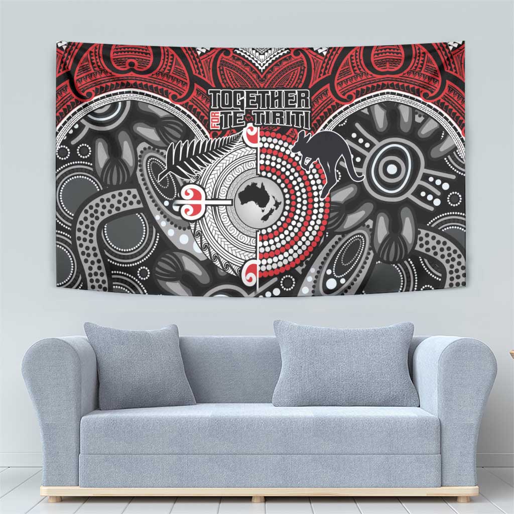 Aotearoa and Australia Tapestry New Zealand Honour The Treaty Ake!Ake!Ake! LT9 - Polynesian Pride