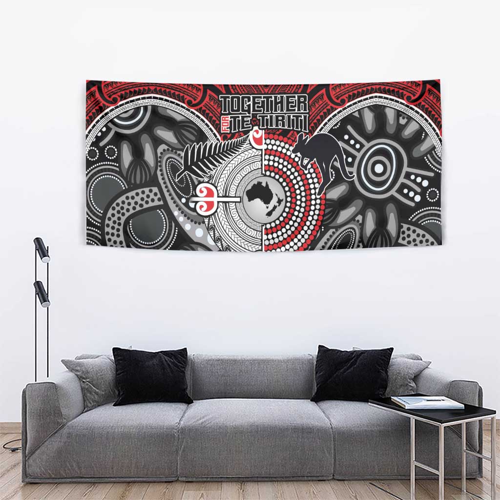 Aotearoa and Australia Tapestry New Zealand Honour The Treaty Ake!Ake!Ake! LT9 - Polynesian Pride