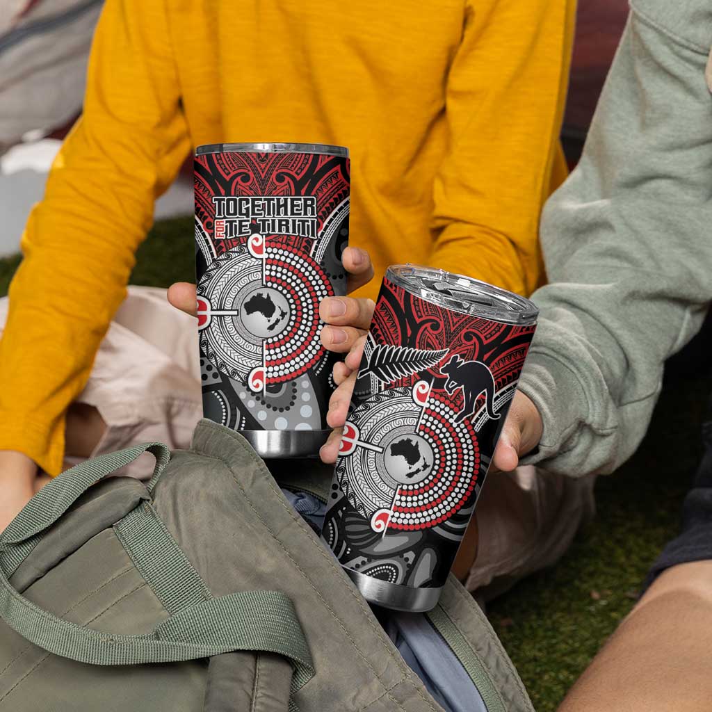 Aotearoa and Australia Tumbler Cup New Zealand Honour The Treaty Ake!Ake!Ake!