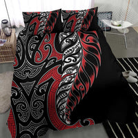 Koru Fern New Zealand Bedding Set Maori Tribal Pattern