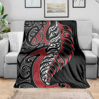Koru Fern New Zealand Blanket Maori Tribal Pattern