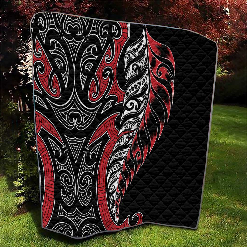Koru Fern New Zealand Quilt Maori Tribal Pattern LT9 - Polynesian Pride