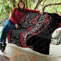Koru Fern New Zealand Quilt Maori Tribal Pattern LT9 - Polynesian Pride