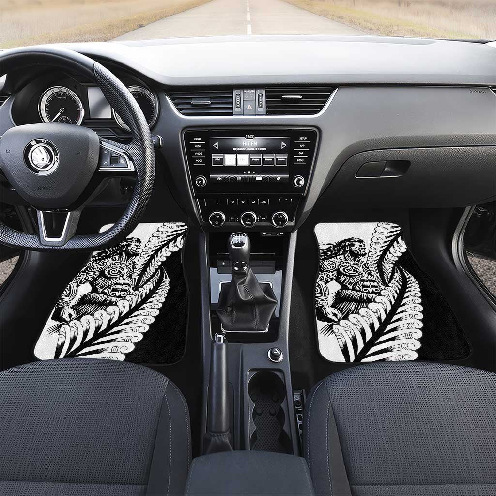 Koru Fern New Zealand Maori Tribal Warrior Car Mats