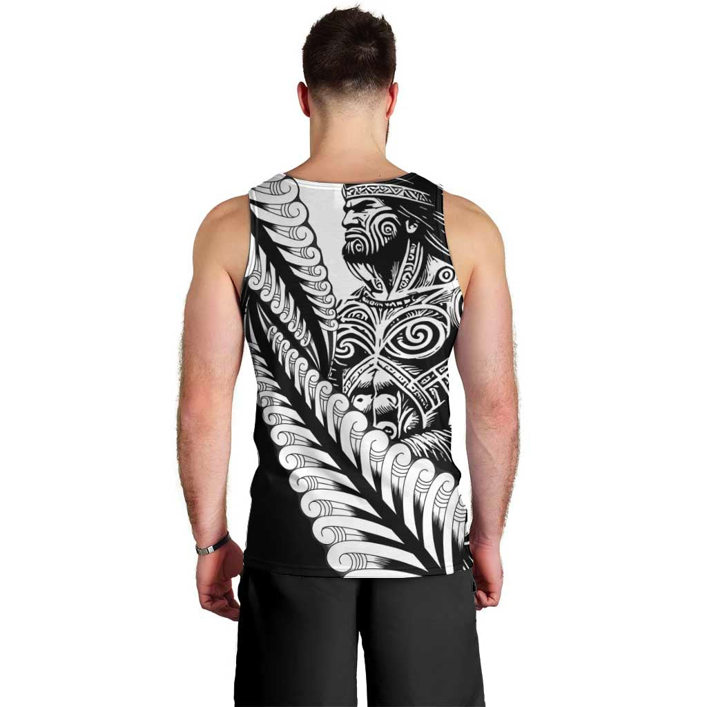 Koru Fern New Zealand Maori Tribal Warrior Men Tank Top