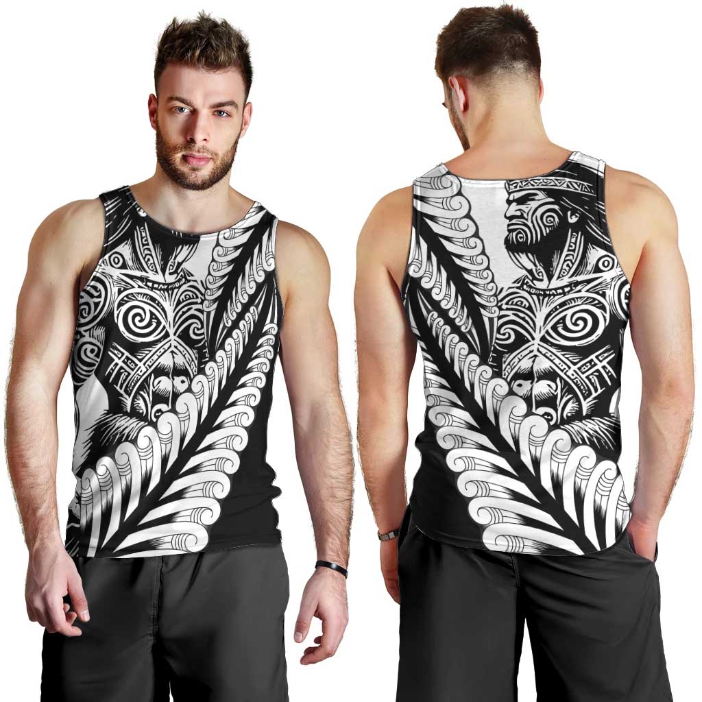 Koru Fern New Zealand Maori Tribal Warrior Men Tank Top