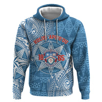 Personalised Tonga Apifo'ou College Hoodie Since 1865 Special Kupesi Pattern