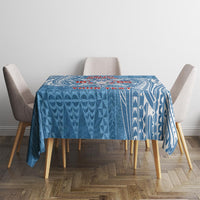 Personalised Tonga Apifo'ou College Tablecloth Since 1865 Special Kupesi Pattern