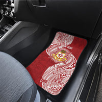 Personalised Kolisi Tonga Atele 142nd Anniversary Car Mats Special Kupesi Pattern