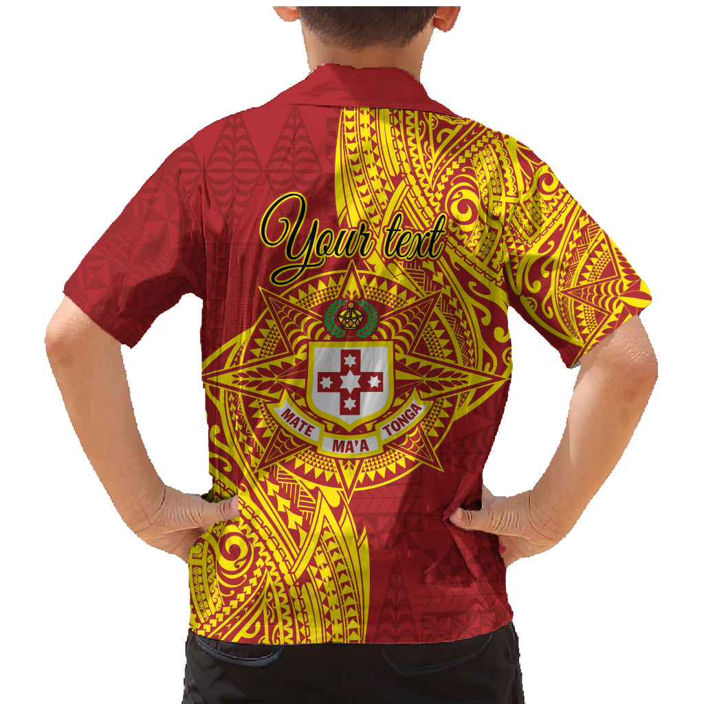 Personalised Kolisi Tonga Atele Family Matching Mermaid Dress and Hawaiian Shirt Since 1882 Simple Ngatu Pattern