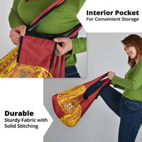 Personalised Kolisi Tonga Atele Grocery Bag Since 1882 Simple Ngatu Pattern