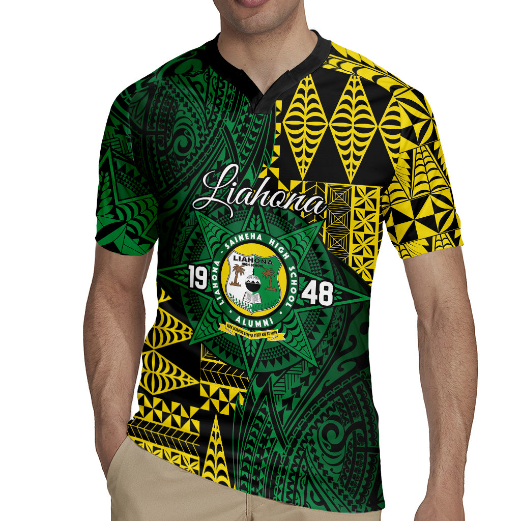Personalised Tonga Liahona High School Rugby Jersey Since 1948 Special Kupesi Pattern