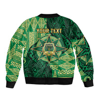 Personalised Tonga Saineha High School Bomber Jacket Since 1978 Special Kupesi Pattern