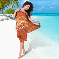 Personalised Tonga Tailulu College Sarong Since 1967 Special Kupesi Pattern Version 1