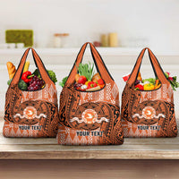 Personalised Tonga Tailulu College Grocery Bag Since 1967 Special Kupesi Pattern Version 2