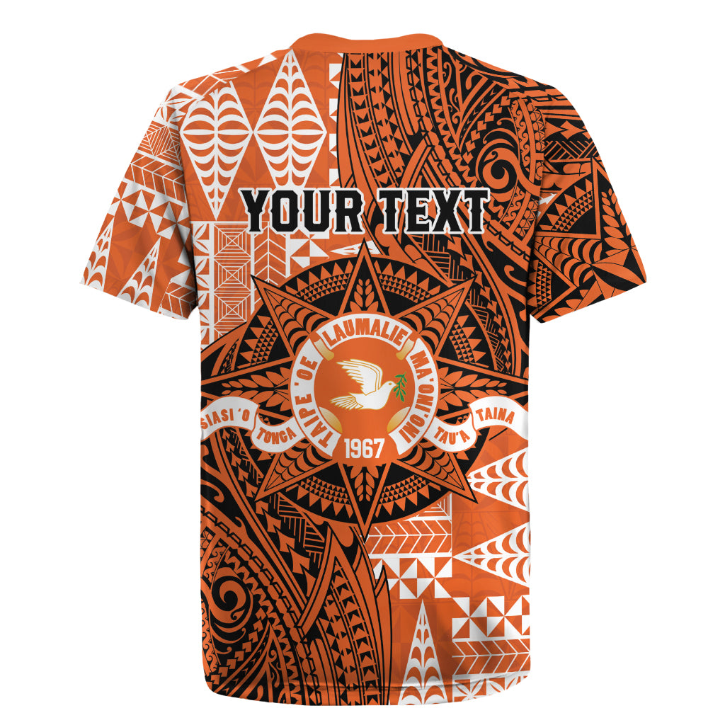 Personalised Tonga Tailulu College Rugby Jersey Since 1967 Special Kupesi Pattern Version 2