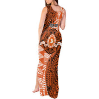 Personalised Tonga Tailulu College Tank Maxi Dress Since 1967 Special Kupesi Pattern Version 2