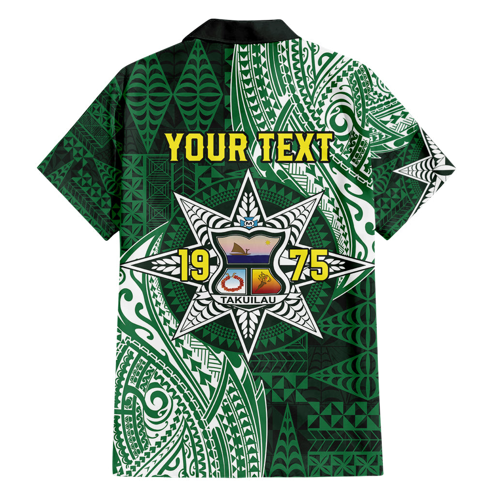 Personalised Tonga Takuilau College Family Matching Short Sleeve Bodycon Dress and Hawaiian Shirt Since 1975 Special Kupesi Pattern