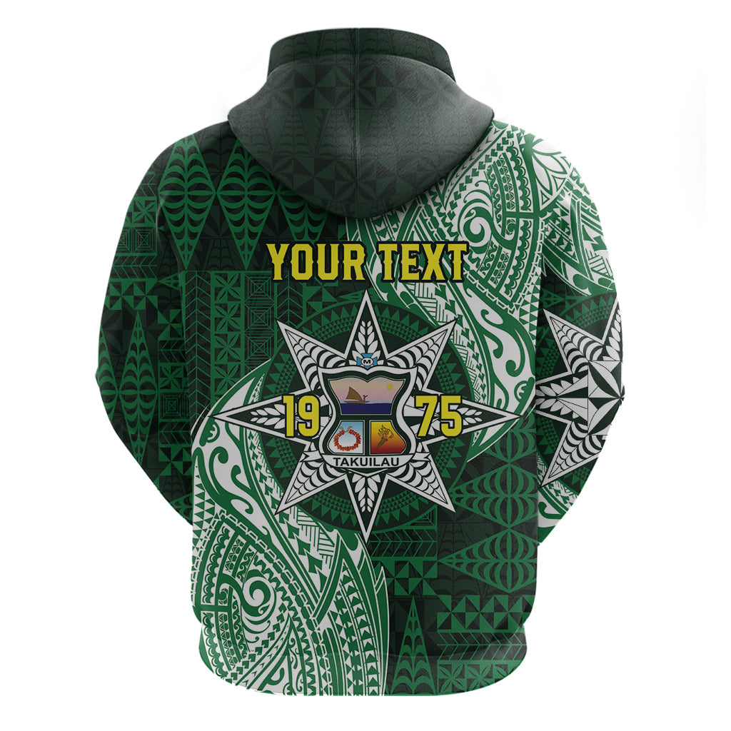 Personalised Tonga Takuilau College Hoodie Since 1975 Special Kupesi Pattern