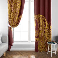 Personalised Tonga Beulah College Window Curtain Since 1938 Special Kupesi Pattern