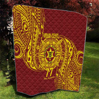 Personalised Tonga High School 77th Anniversary Quilt Special Kupesi Pattern
