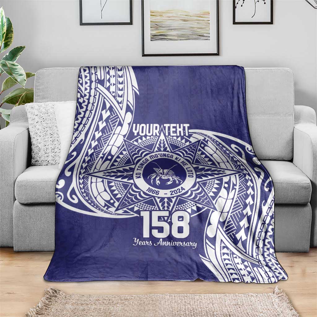 Personalised Tonga Tupou College Tolo 158th Anniversary Blanket Special Kupesi Pattern LT9