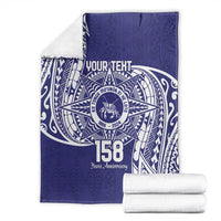 Personalised Tonga Tupou College Tolo 158th Anniversary Blanket Special Kupesi Pattern LT9