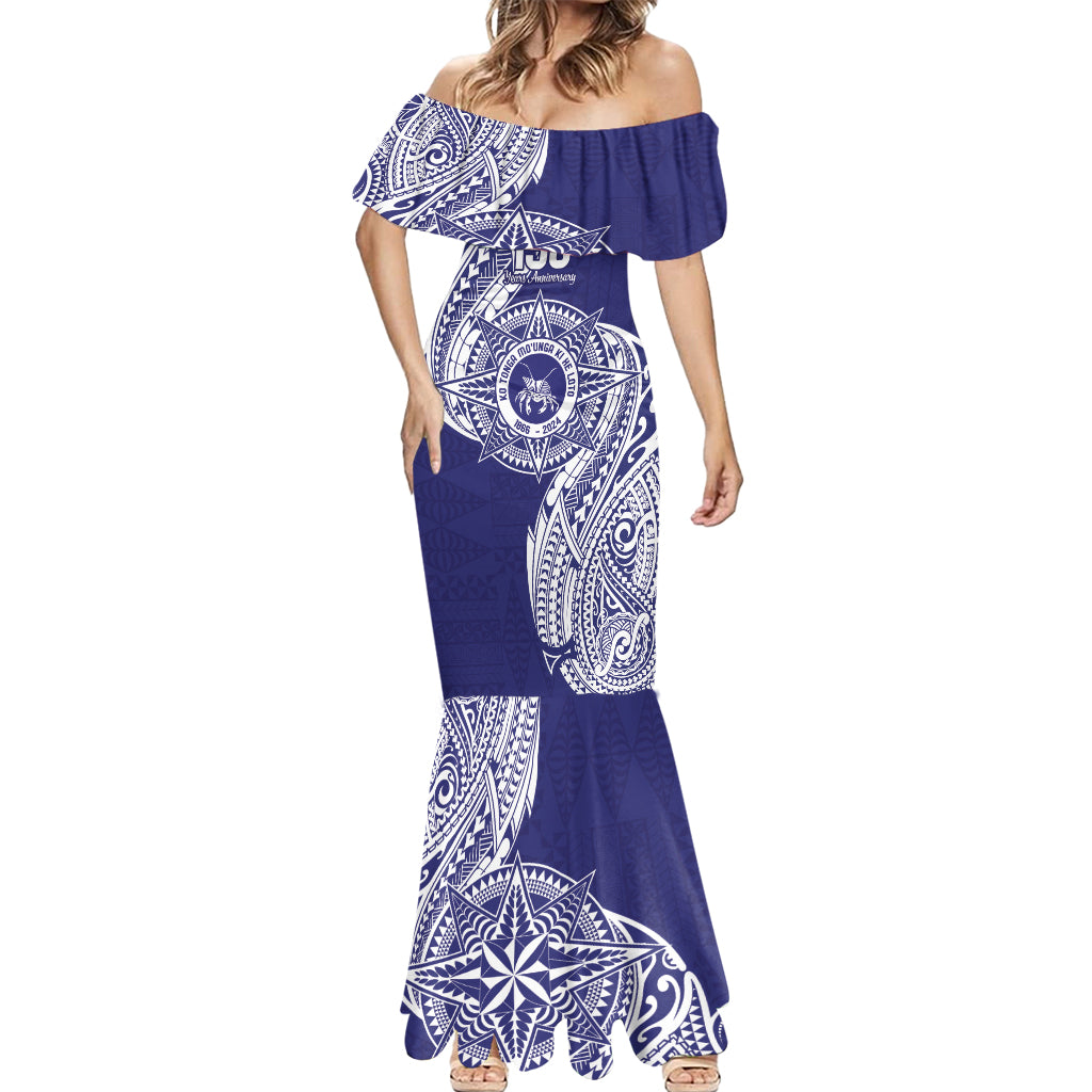 Personalised Tonga Tupou College Tolo 158th Anniversary Mermaid Dress Special Kupesi Pattern